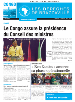 Les Dépêches de Brazzaville : Édition brazzaville du 27 mai 2024