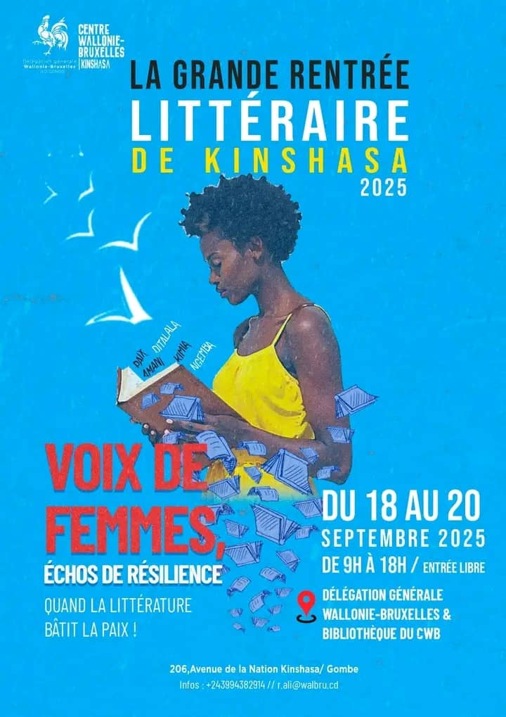 1 : 9e édition de la Grande Rentrée Littéraire de Kinshasa / DR
