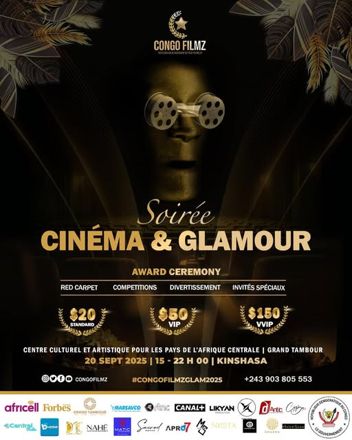 CongoFilmz Awards déroule le tapis rouge pour une soirée glamour/ DR