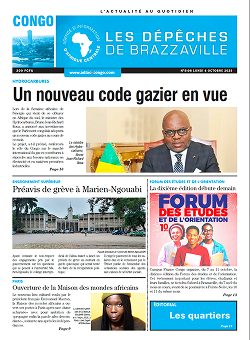 Les Dépêches de Brazzaville : Édition brazzaville du 06 octobre 2025