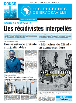 Les Dépêches de Brazzaville : Édition brazzaville du 08 octobre 2025