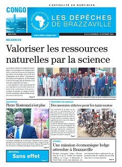 Les Dépêches de Brazzaville : Édition brazzaville du 10 octobre 2025