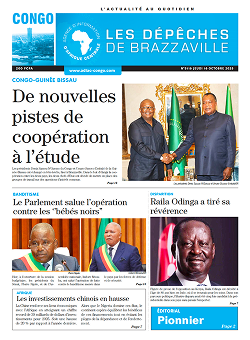 Les Dépêches de Brazzaville : Édition brazzaville du 16 octobre 2025