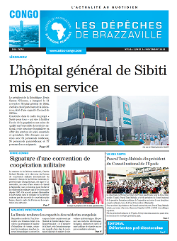 Les Dépêches de Brazzaville : Édition brazzaville du 23 novembre 2025