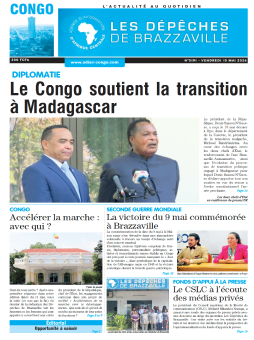Les Dépêches de Brazzaville : Édition brazzaville du 01 mai 2026