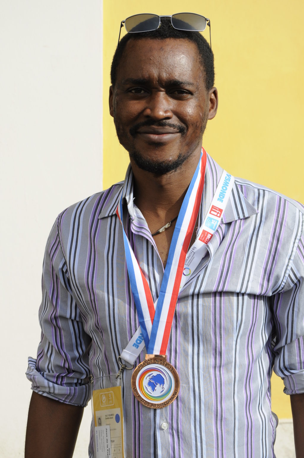 Doriant Kaly, le conteur congolais médaillé de bronze aux VIIème jeux de la Francophonie