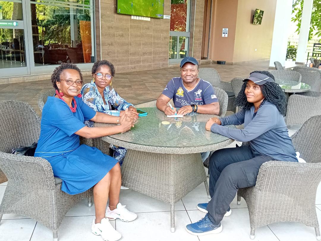 Mission conjointe HCRCE-ADRNS au Ghana - rencontre avec Louanges Mang