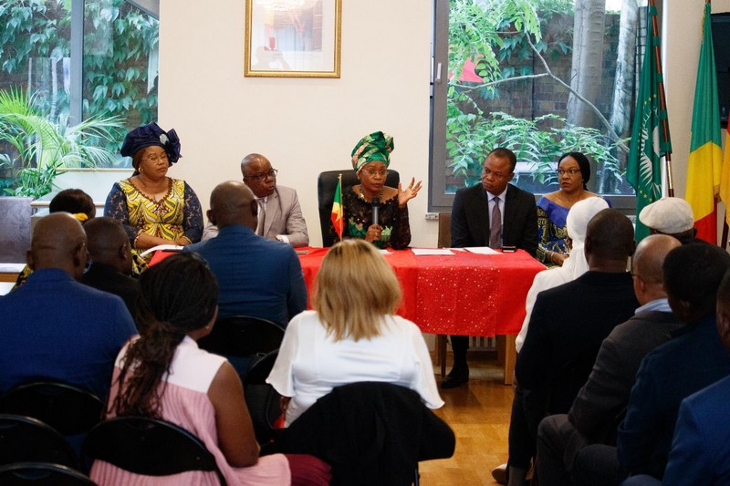 Ambassade du Congo en Allemagne, causerie-débat entre le nouvel ambassadeur et ses compatriotes, Berlin, 30 septembre 2023