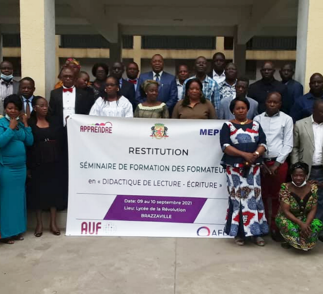 APPRENDRE, renforcement de capacités, septembre 2021, Brazzaville, Congo