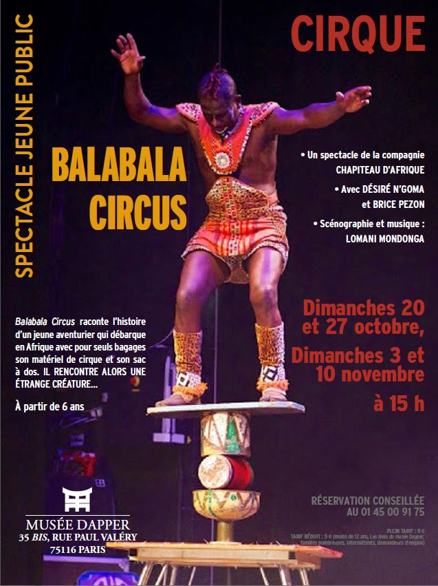 affiche du spectacle Balabala Circus ©DR