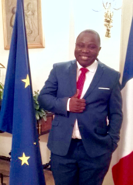 Brice Mankou, professeur Sciences Po Reims