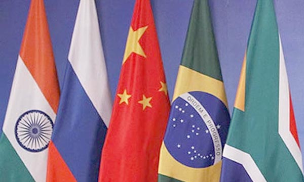 Les cinq pays constituant le BRICS