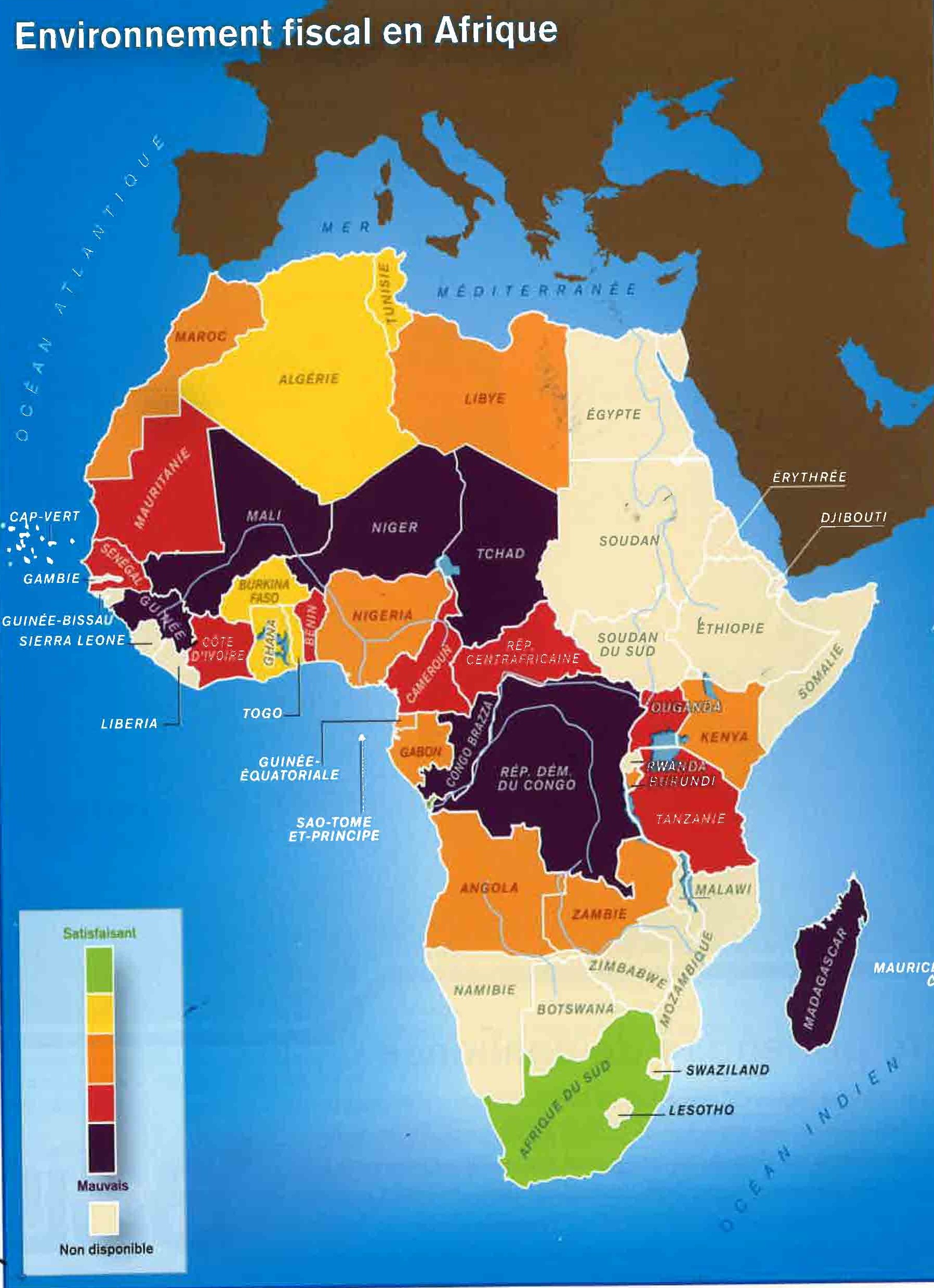 Environnement fiscal en Afrique, rapport CIAN