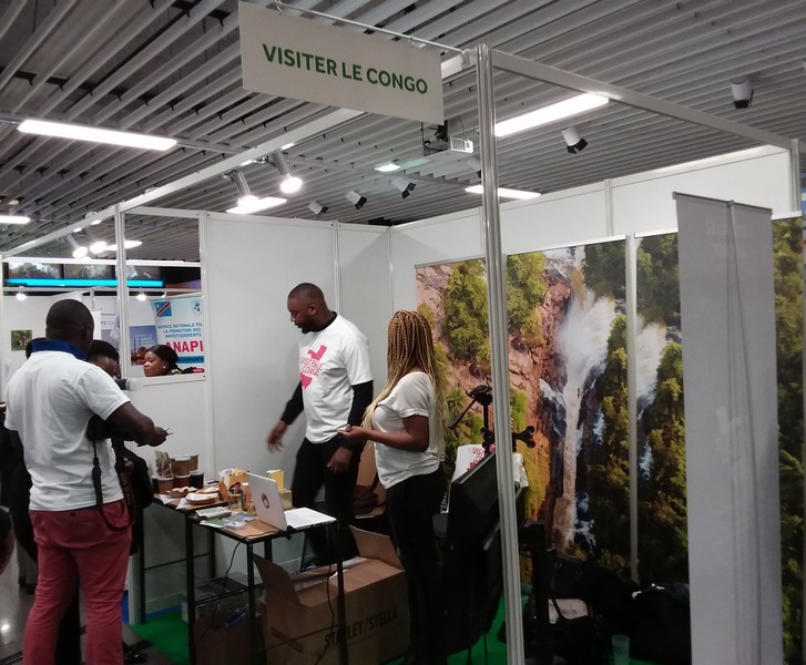 Congo Na Paris stand Visiter le Congo