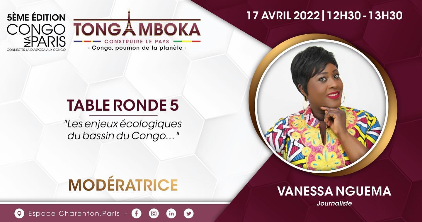 Congo Na Paris 5e édition 16 et 17 avril 2022 à Paris Porte de Charenton