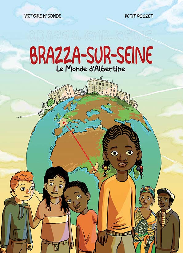 Couverture BD Brazza-sur-seine de Victoire N'Sondé