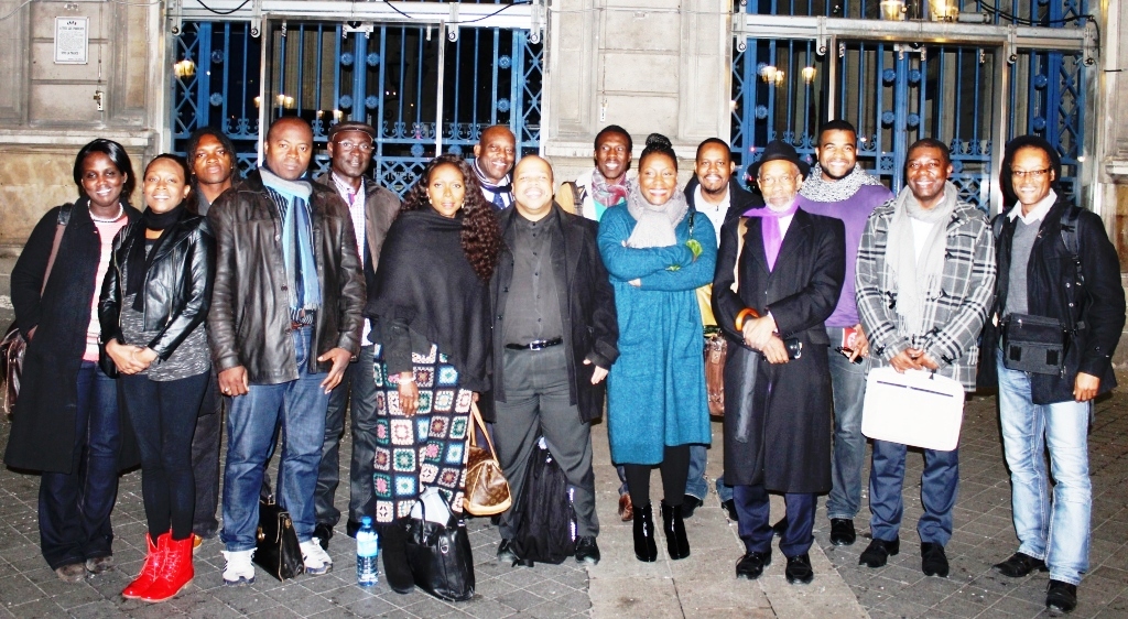 Membres du Cran à l'issue de la séance de l'Assemblée de novembre 2014