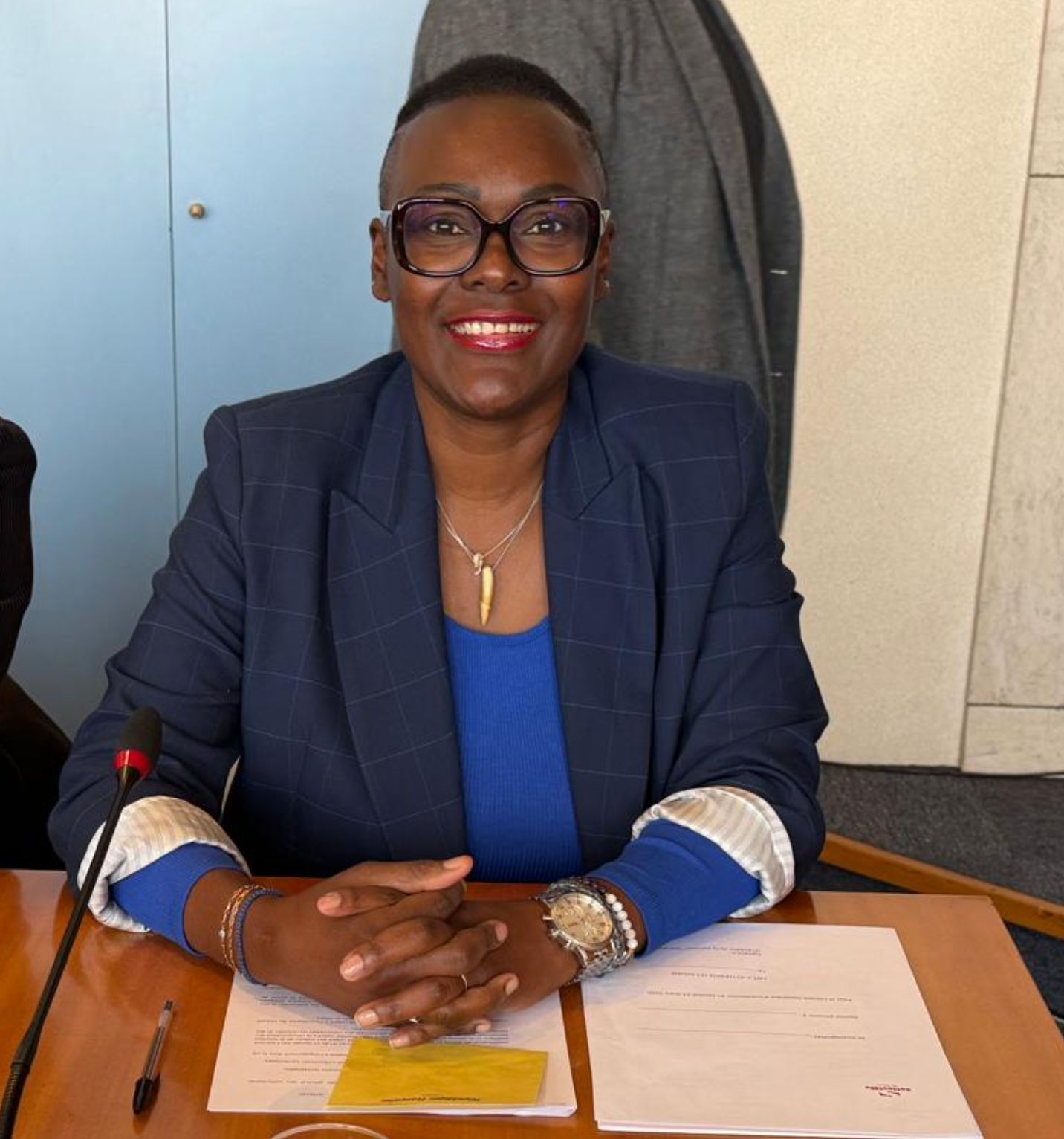 Letycia Ossibi au Conseil municipal de Sotteville-lès-Rouen 