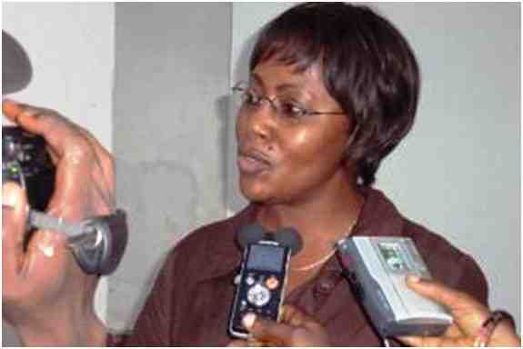 Anna Mayimona, directrice nationale de l’Union congolaise de femmes de médias (Ucofem)