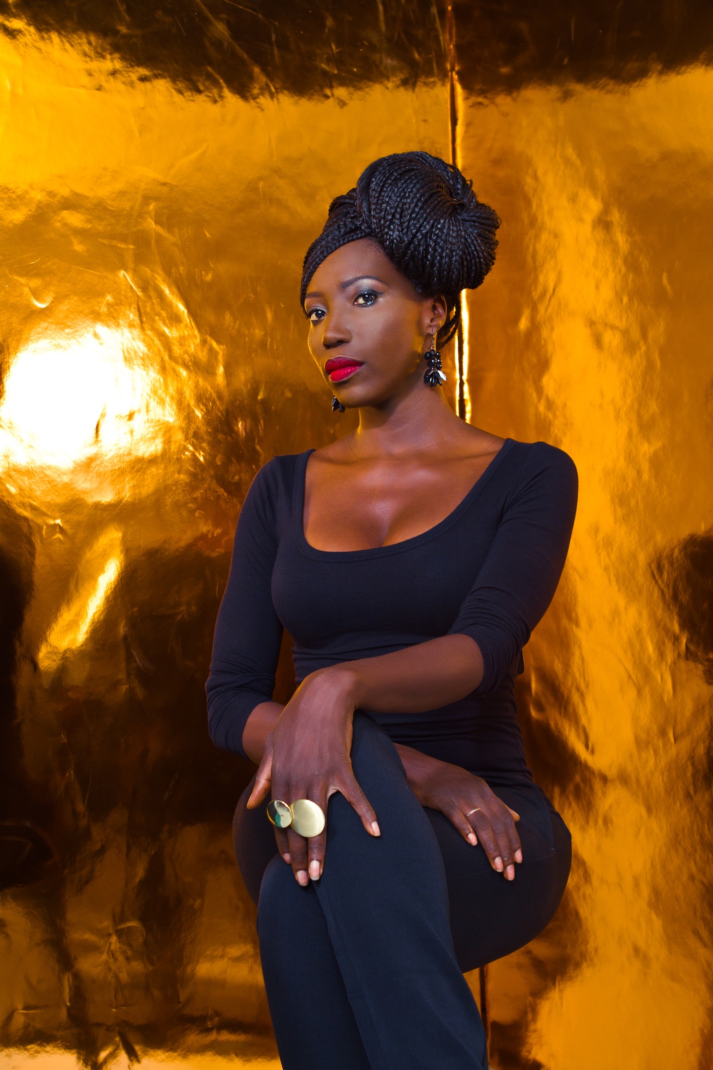 Adama Ndiaye, styliste et créatrice de la Black Fashion Week 