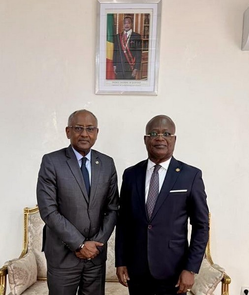Firmin Edouard Matoko et Guy Nestor Itoua, MAE 25 mars 2025