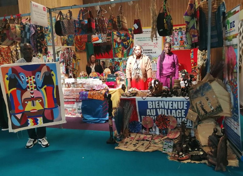 Foire de Paris 2023, Stand de la délégation congolaise