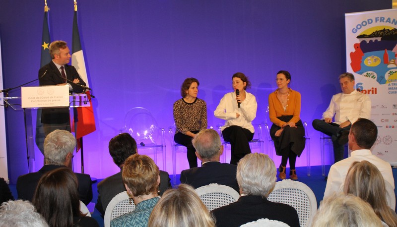 Goût de/Good France 2020 table ronde le 5 mars 2020 au Quai d'Orsay à Paris