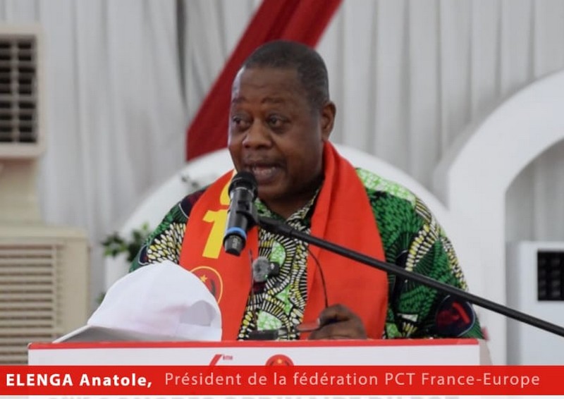 Guy Anatole Elenga au 6e Congrès du PCT