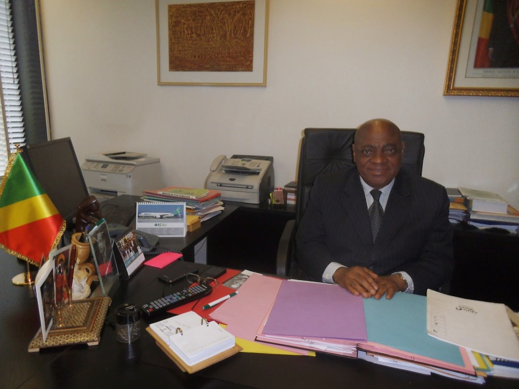 Jean-Marie Adoua, ambassadeur du Congo auprès de l'UNESCO