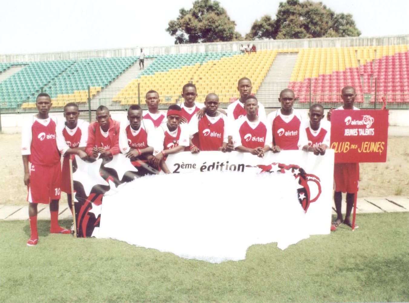 l'équipe des cadets du club des jeunes  "adiac"