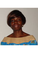 Léonie-Charlotte Essessé, présidente de l'association Afrique Sans Frontière