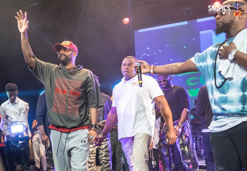 Melting Crew Awards 2019, Fally Ipupa sur scène, venu en soutien à l'association KIMIA & CO