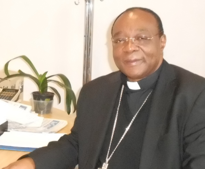 Mgr Léon Badikebele Kalenga (crédits Adiac)