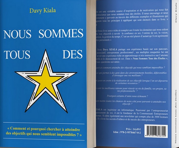 Visuel de Nous sommes tous des étoiles de Davy Kiala