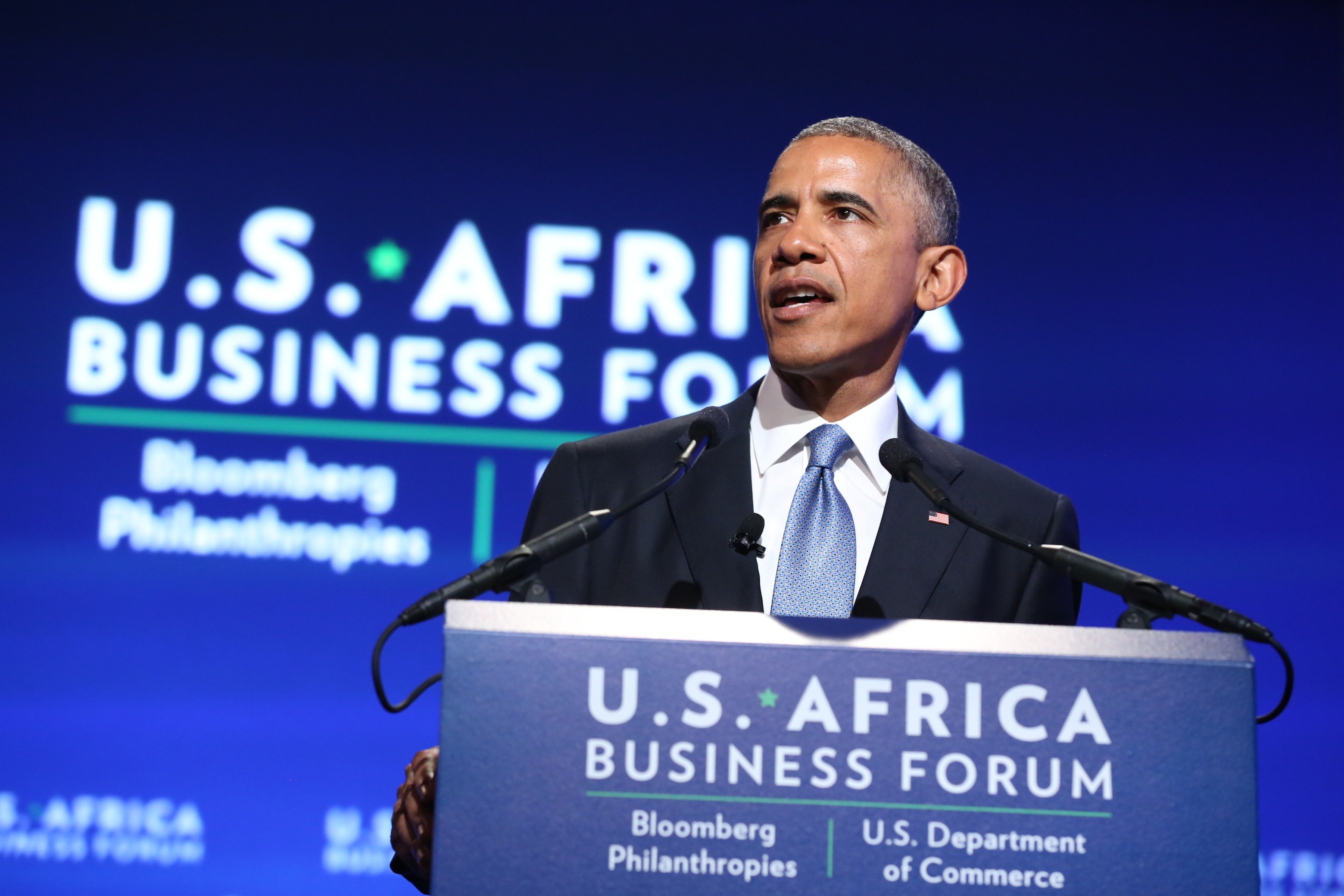 Le Président Obama au Forum des Affaires Etats-Unis/Afrique ©DR