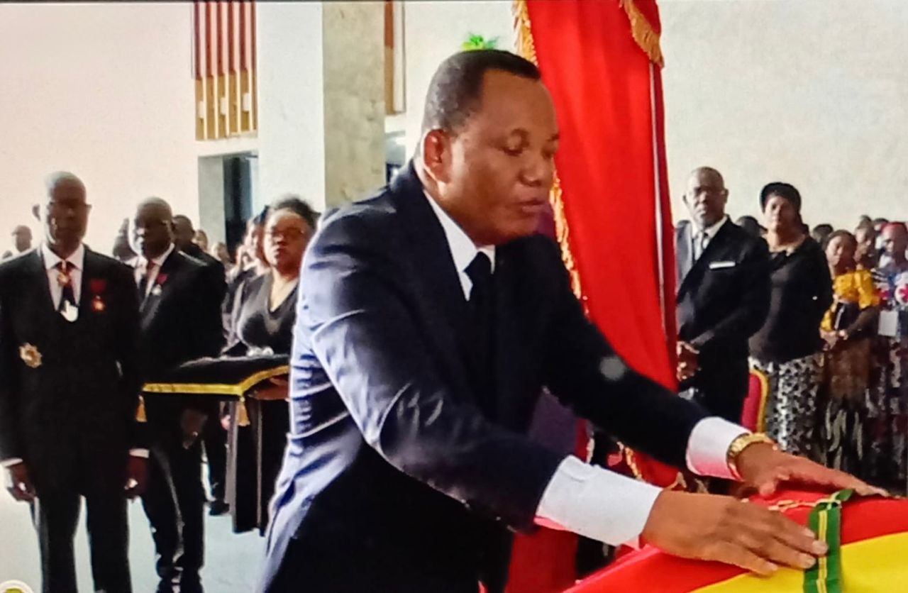 Obsèques de l'ambassadeur de la république du Congo au Japon