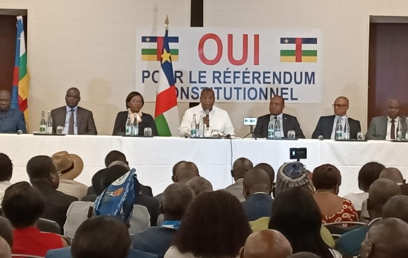 RCA, rencontre Faustin Archange Touadéra et la diaspora, Roissy-en-France, le 24 juin 2023