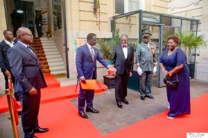 Réception à l'ambassade de la république du Congo à Paris