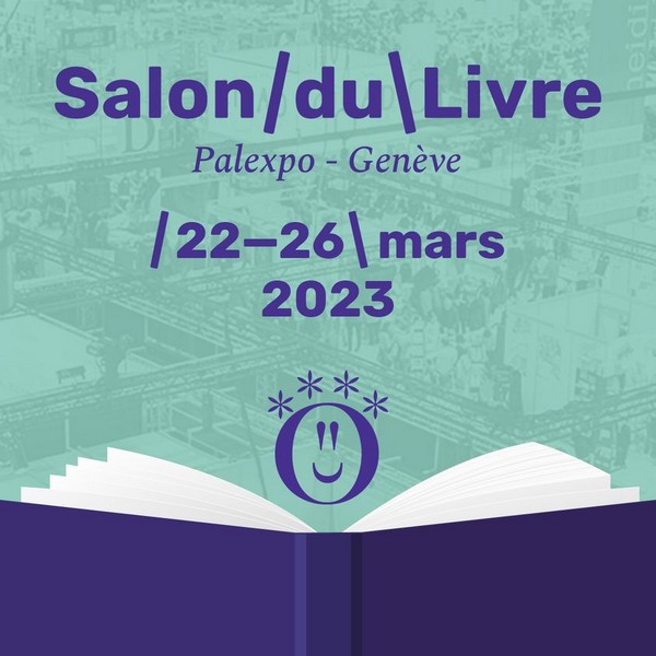 Affiche du salon du livre de Genève 2023