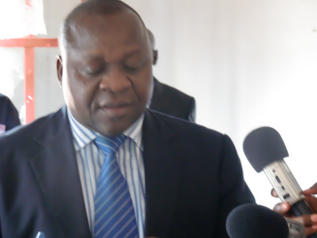 Simon Kayoyo Umbela, président du comité de gestion de la Linafoot