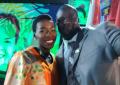 Franck Elemba et l'Ivoirienne Murielle Ahouré, détentrice du record africain du 100 mètres