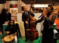Sacrée Impératrice du jazz congolais par Clément Ossinondé, Helmie Bellini a assuré l'ambiance musicale (crédits photo adiac)