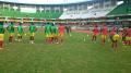 Les Diables rouges à l'entraînement 