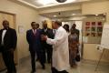 Le président Denis Sassou N'Guesso visite l'hôpital de l'institut national de santé américain ©Adiac