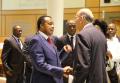 "Nous allons former nos chercheurs ici", le président Denis Sassou N'Guesso à l'issue de sa visite à l'institut national de santé américain ©Adiac