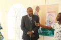 L'ambassadeur Pierre-Michel Nguimbi  s'adresse à sa colonie ©ADIAC
