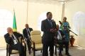 Le ministre Basile Ikouebe s'adresse à la diaspora congolaise du Sénégal ©ADIAC