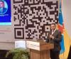 Le Ministre Kolongele Eberande présentant le Code numérique au Pullman (Adiac)