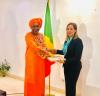 Coopération : l’ambassadrice du Maroc au Congo échange avec la ministre de la Sécurité sociale