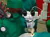 Photo : Une opération chirurgicale lors de Santé tout Dolisie.